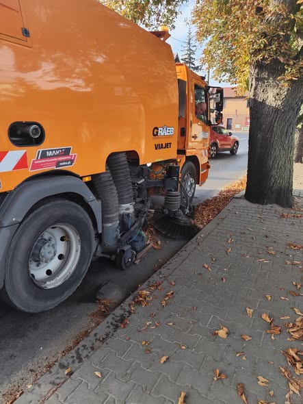 Porządkujemy ulice na terenie Gminy Sieraków!  